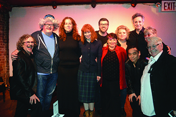 Cast of Ricky Ritzel's Broadway Photo: Maryann Lopinto