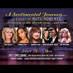 Read more about the article July 13: A Sentimental Journey: The Music of Ruth Roberts