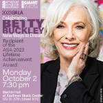 Read more about the article Photos from the 2023 ASA Gala: Celebrating Betty Buckley: New Ways to Dream