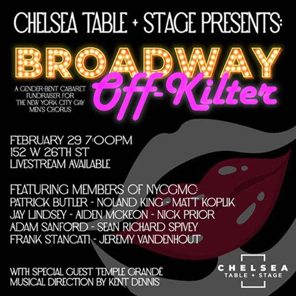 Read more about the article New York City Gay Men’s Chorus: Broadway Off-Kilter